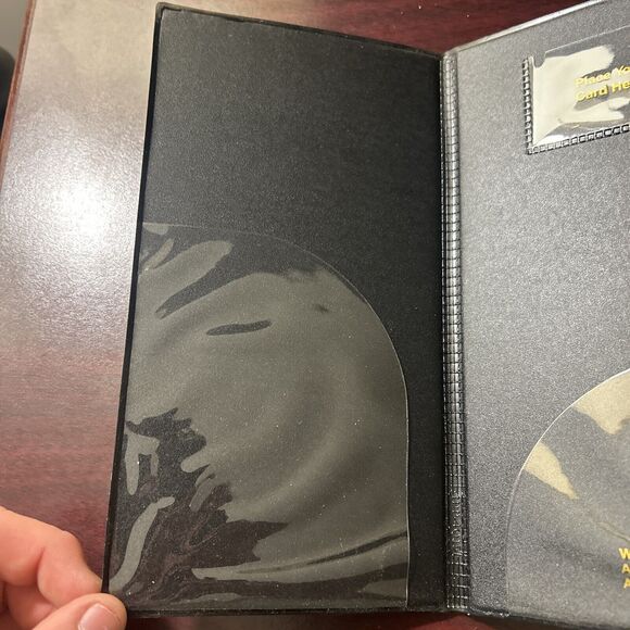 2 American Express Restaurant Waiter Server Wallet Bill Check Credit Card Holder - Picture 7 of 8